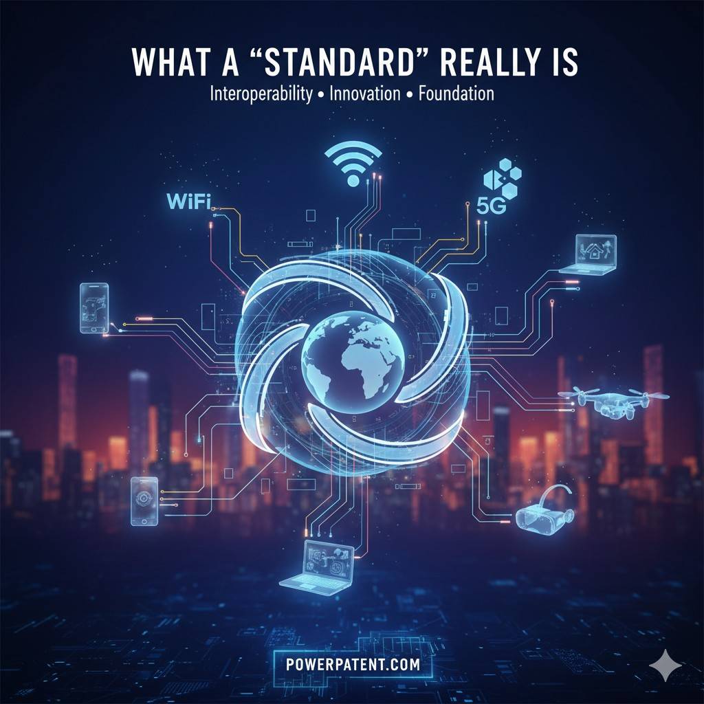 In the next section, we will explore how patents quietly became baked into standards, and why most founders never see it happening until it is too late.