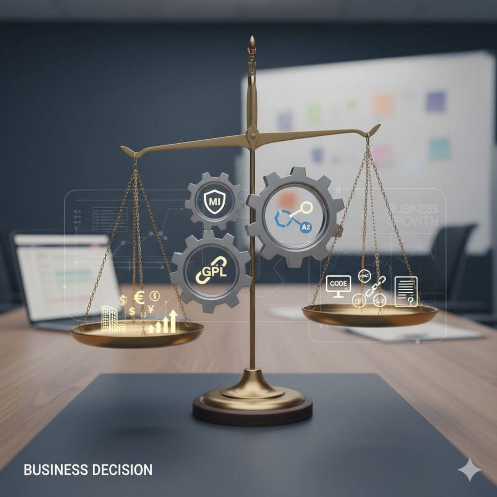 Before locking in a license, imagine a future headline. It could say that a big company adopted your tech and helped you grow. Or it could say they copied it and outpaced you.