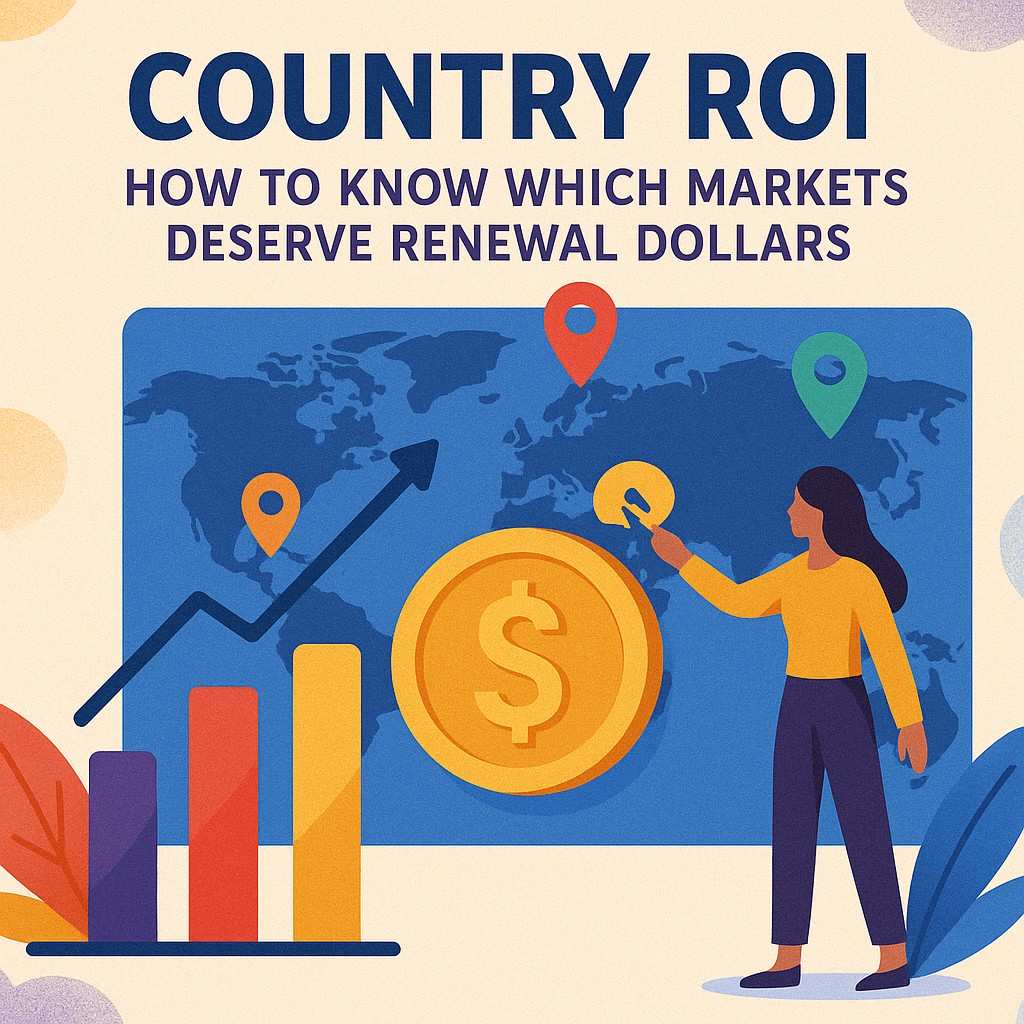 This way of thinking supports teams that are trying to scale while staying lean. You stop pouring money into markets where you have no sales, no partners, and no plans.