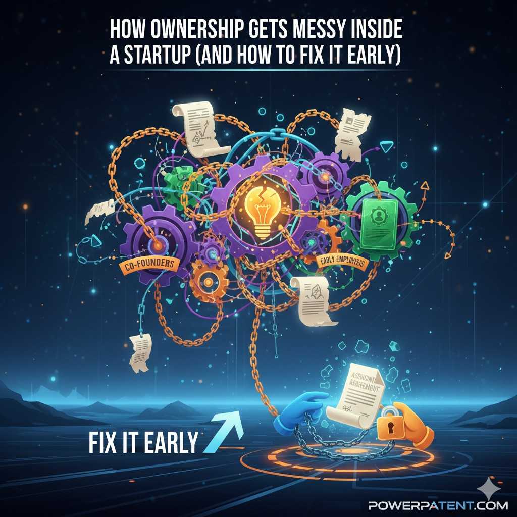 Next, document the timeline of creation. Make sure you understand which version of the idea came from whom and when.