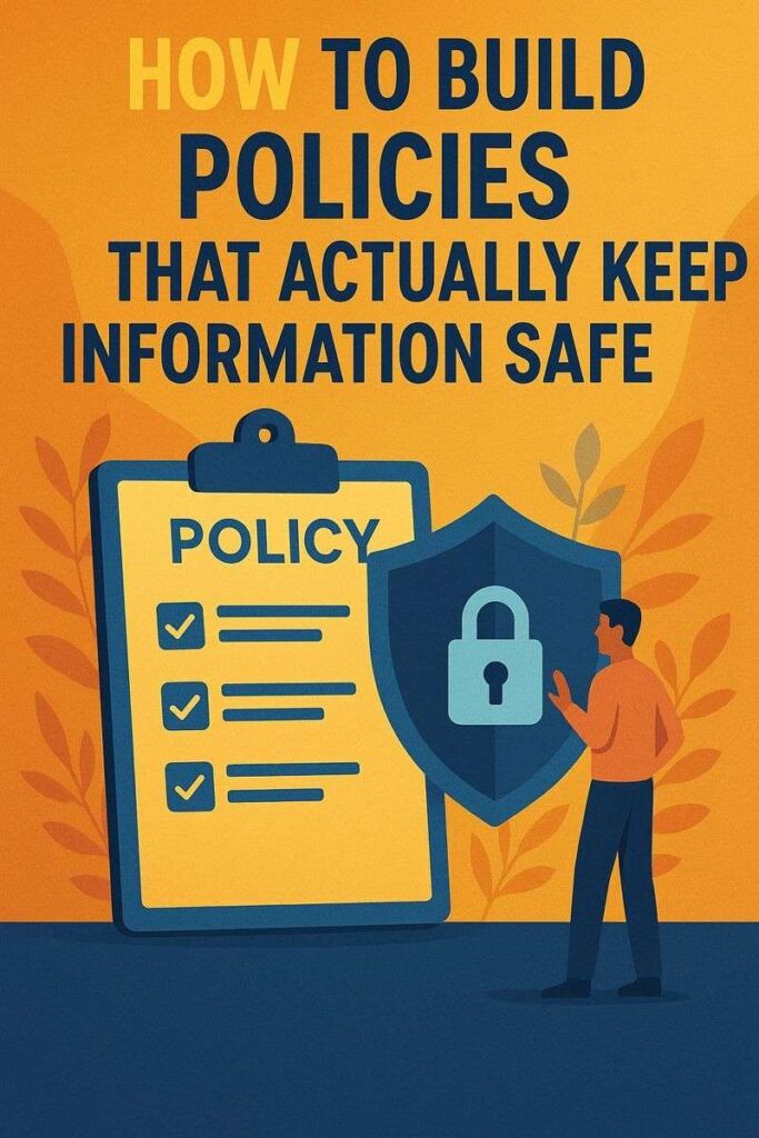 When people understand the definition, they stop guessing. A short explanation of what should stay inside the company becomes the anchor for every later rule.