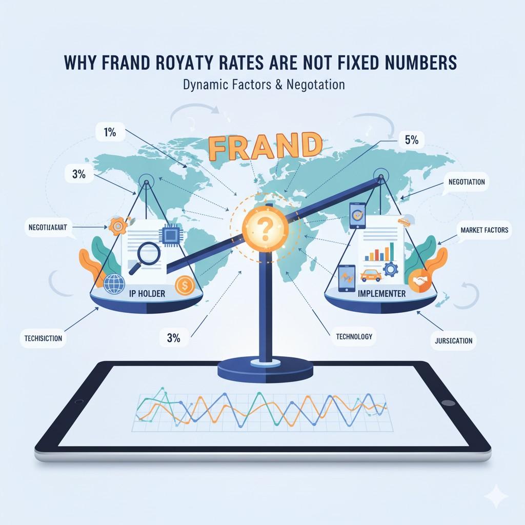 That is why locking FRAND into a single number forever would make no sense. A rate that was reasonable at the start of a standard may be wrong later on.