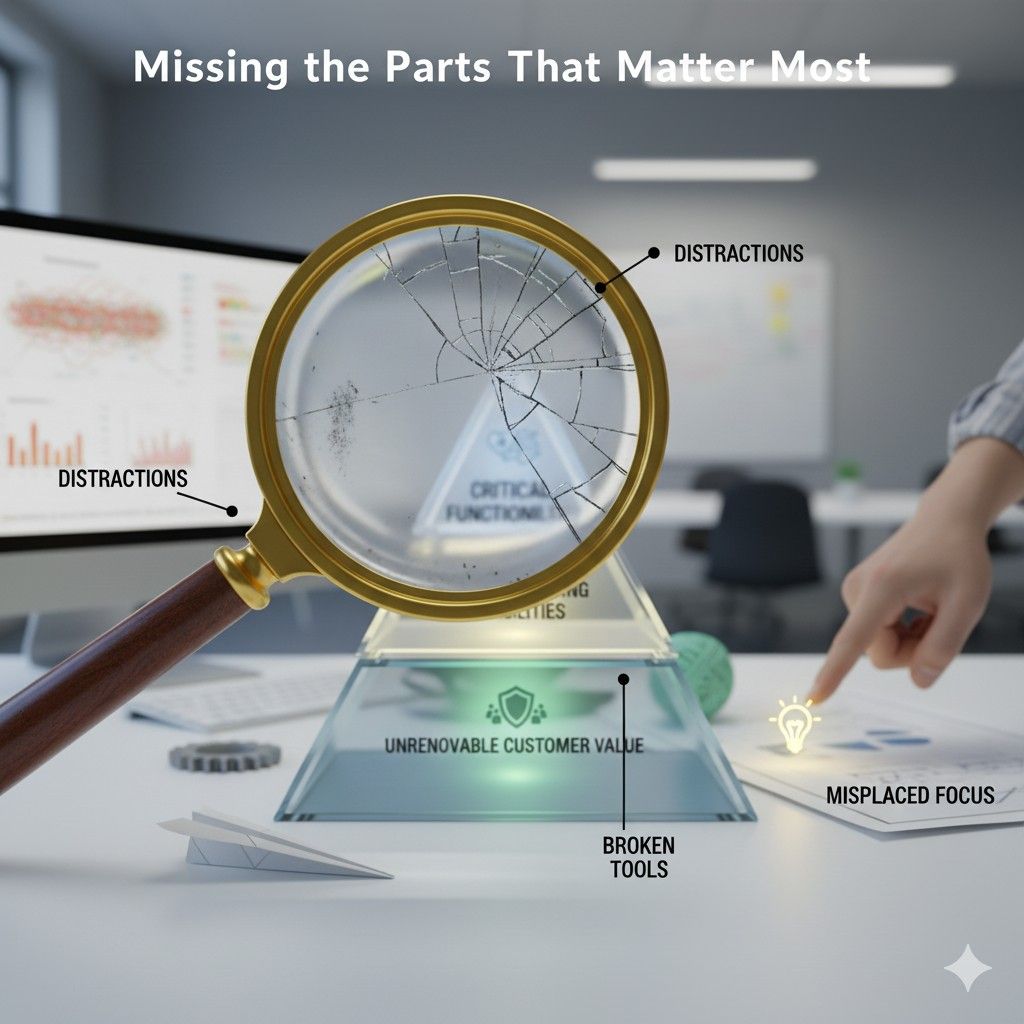 Over time, founders start equating visibility with value. That is where the gap forms.