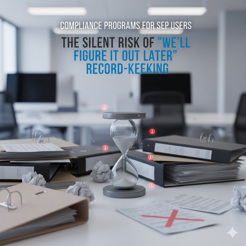 SEP issues do not announce themselves early. They surface when your product gains traction. When revenue grows. When your name shows up on someone’s radar. By then, the past matters a lot.