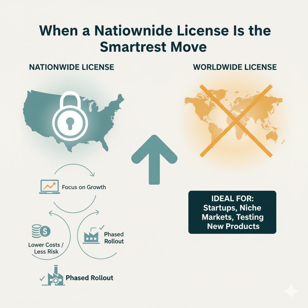 When partners ask for worldwide rights early, it is often for convenience, not necessity. If you give them everything upfront, you lose the ability to trade scope for better terms later.