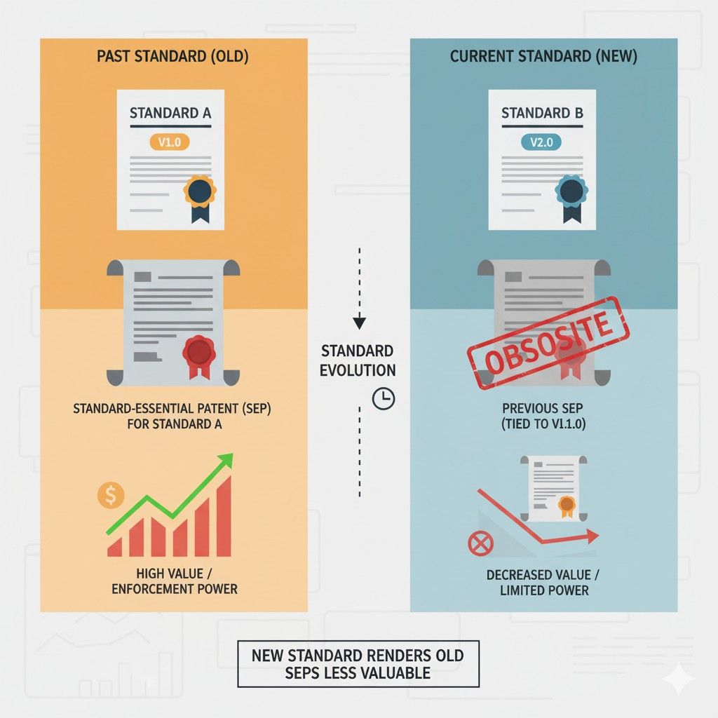A small technical shift can make an old method optional, replace it with a new approach, or move it to a legacy path that fewer products use.