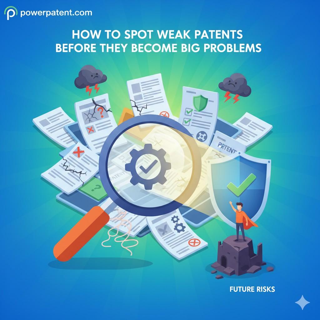 It shows you where your product has evolved beyond your IP. It shows you where your next filings will create real value.