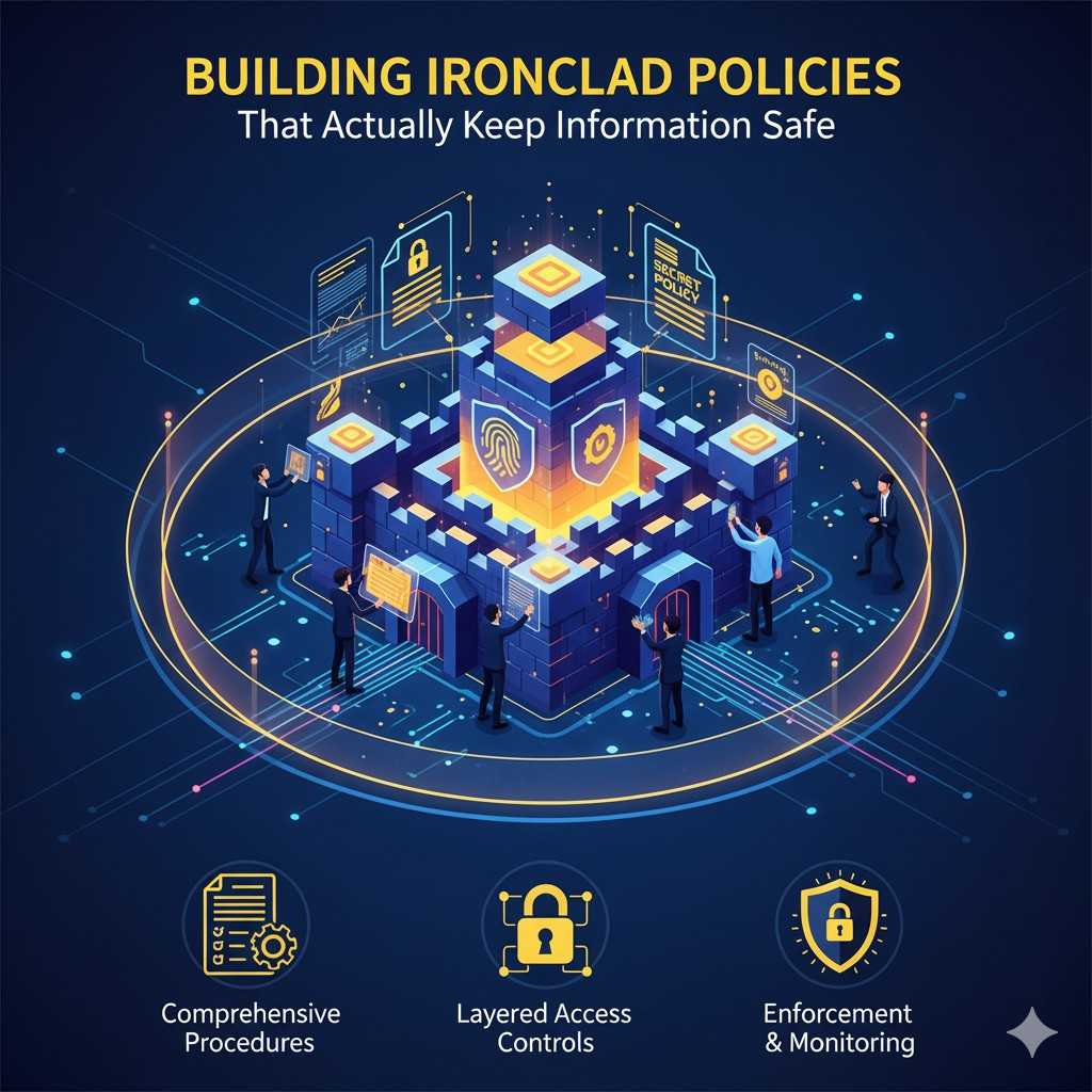 If your team relies on messaging apps, the policy should explain how confidential information should be handled there. Policies become powerful when they map directly onto real workflows.