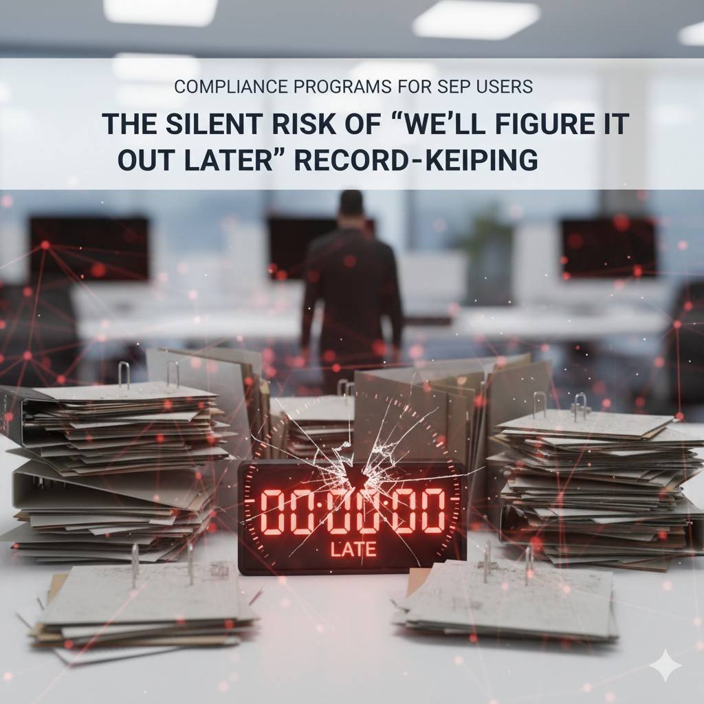 That almost never works. Reconstruction relies on memory and guesswork. It creates records that all look the same date. It lacks the natural trail that real compliance proof needs.