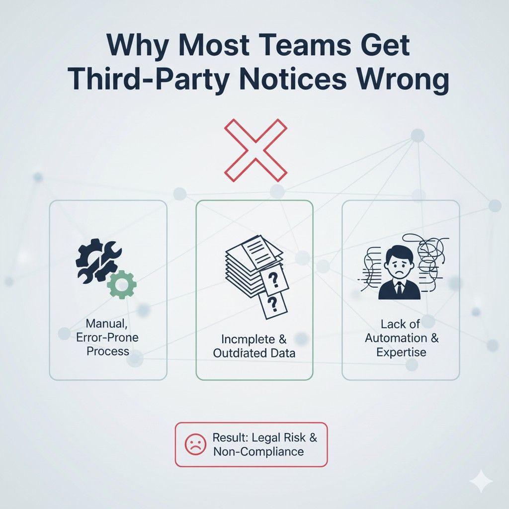 A weak NOTICE process does not scale. A strong one does.