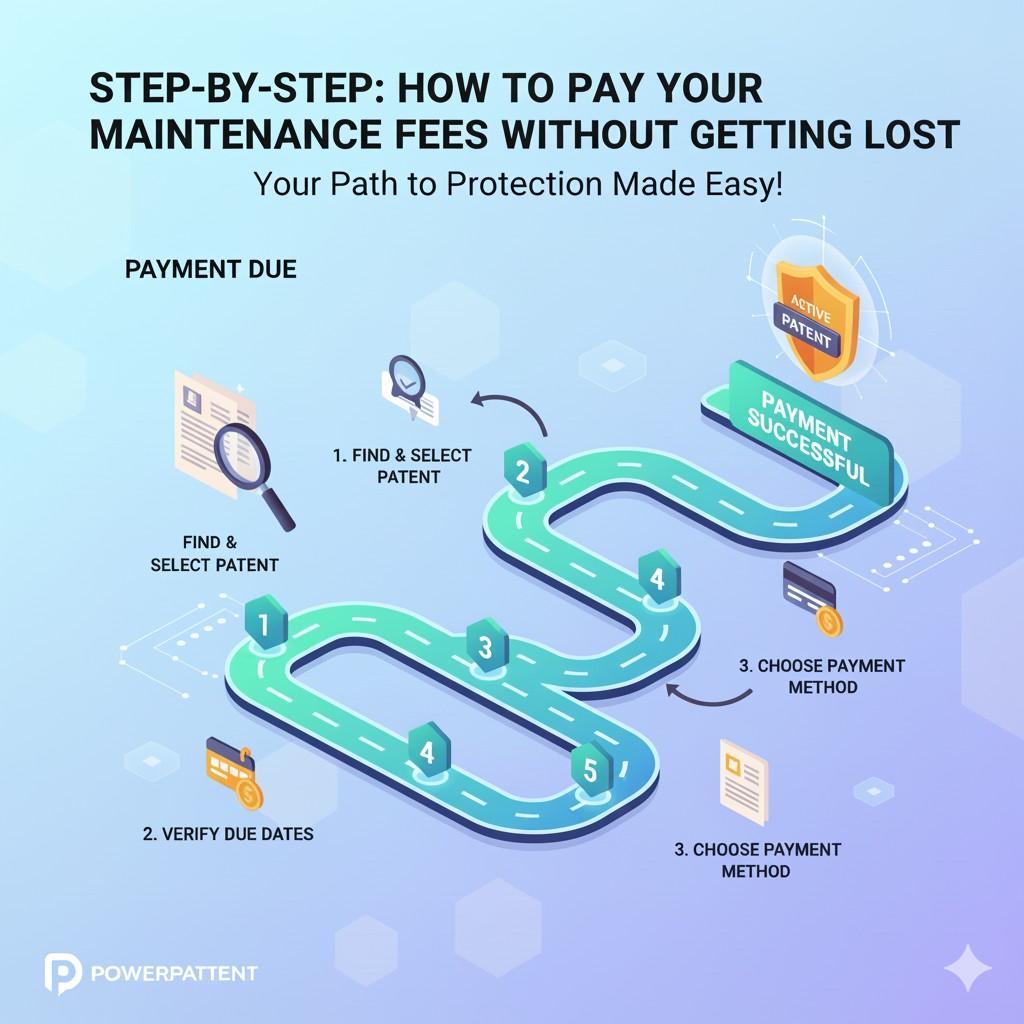 When you click into this area, the system will confirm the window for your upcoming fee. This is important because Patent Center will only let you pay once the window is officially open. If you try too early, you will see no payment option.