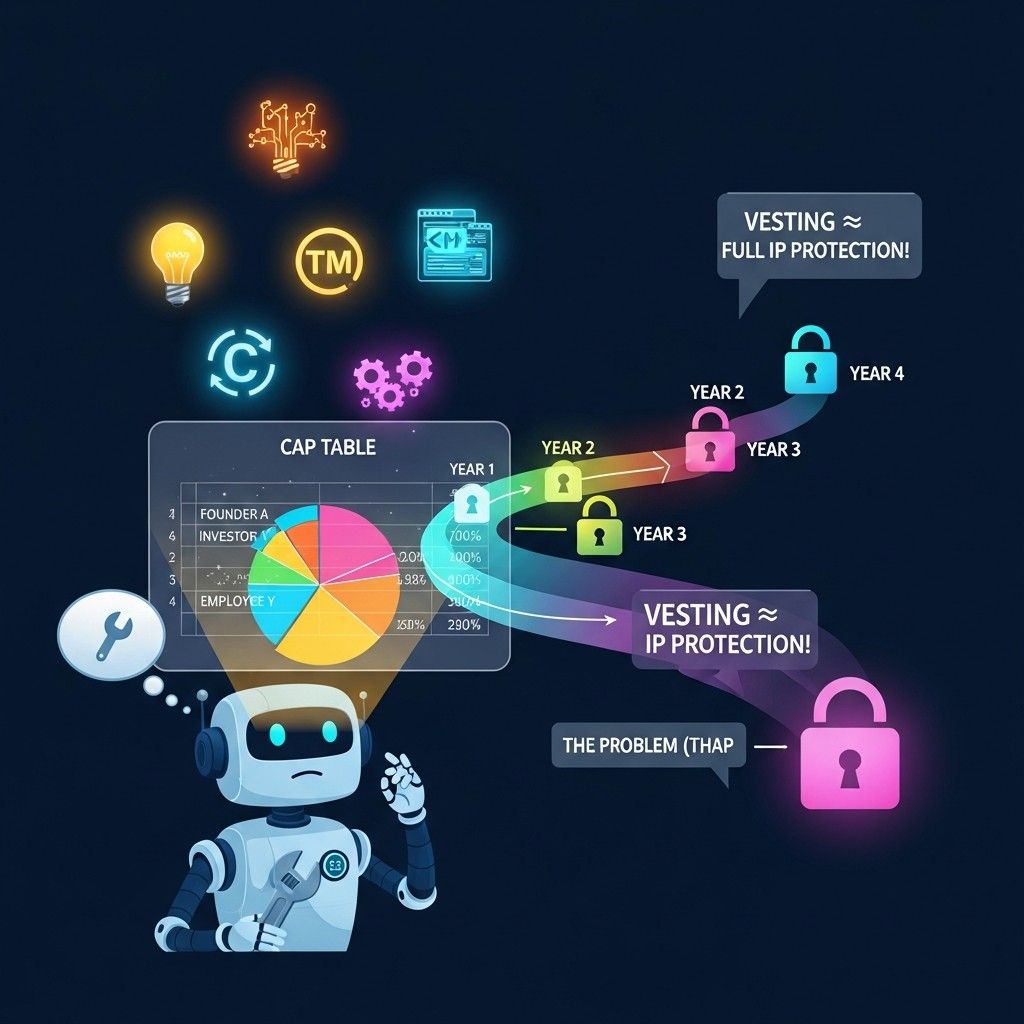 Many founders assume offer letters are enough. They are not, unless they include strong assignment language. Even then, timing matters. Work done before the agreement may sit outside the company.
