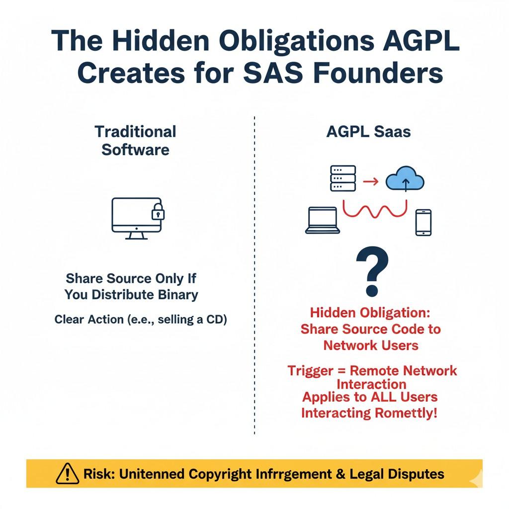 For example, customers may expect exclusivity, confidentiality, or limits on reuse. AGPL can clash with these promises if users gain rights to source code.