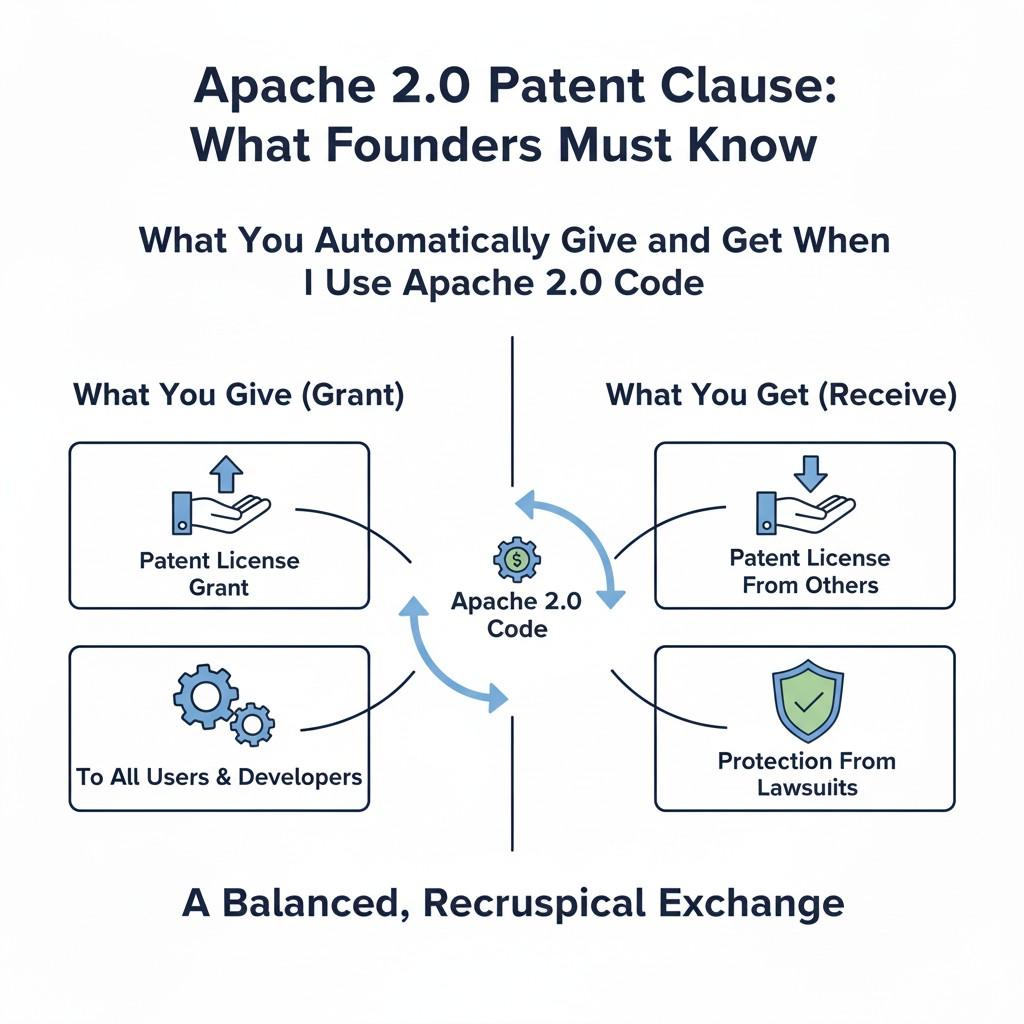 If your patents cover different systems, workflows, or implementations, this clause may never apply. But you need to know the boundaries.