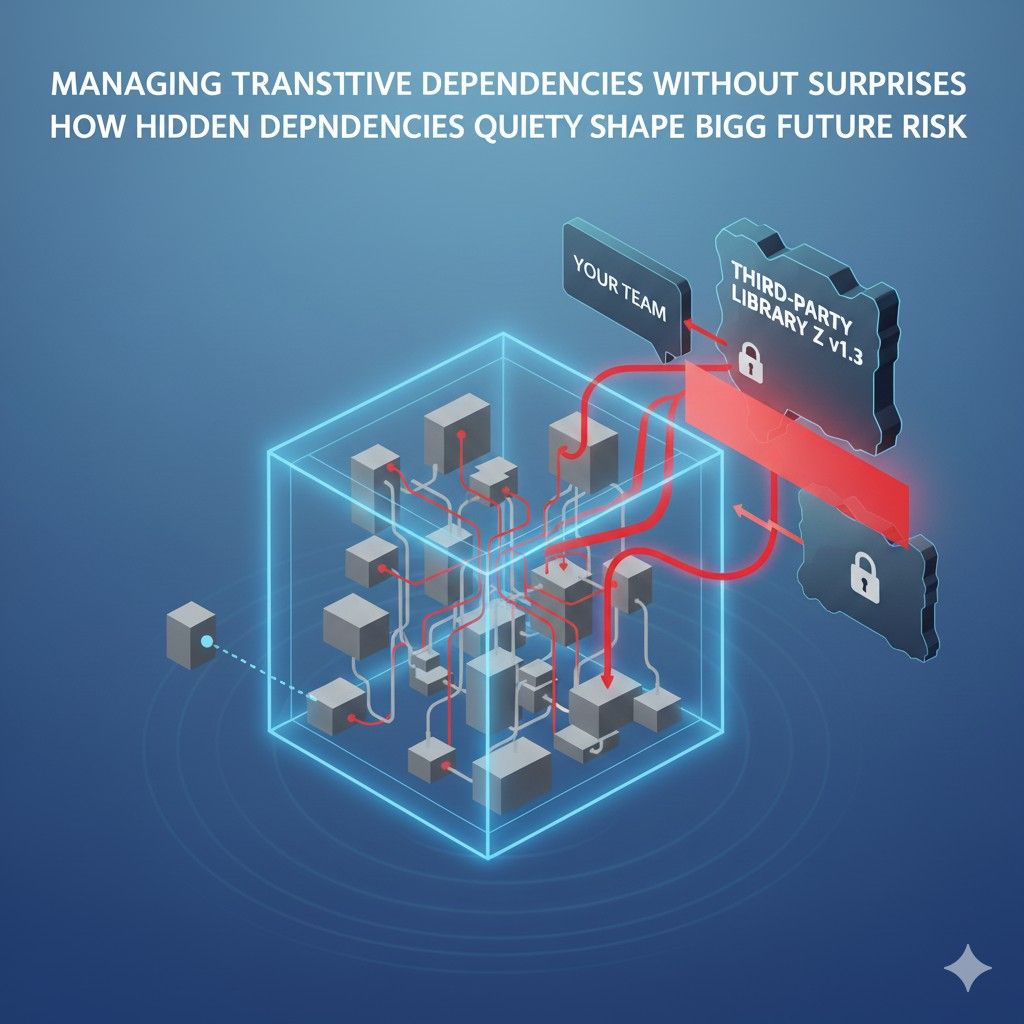 Hidden dependencies reduce this control slowly. At first, they help. Later, they decide. When a critical path runs through code you do not manage, your ability to move depends on external timelines and priorities.