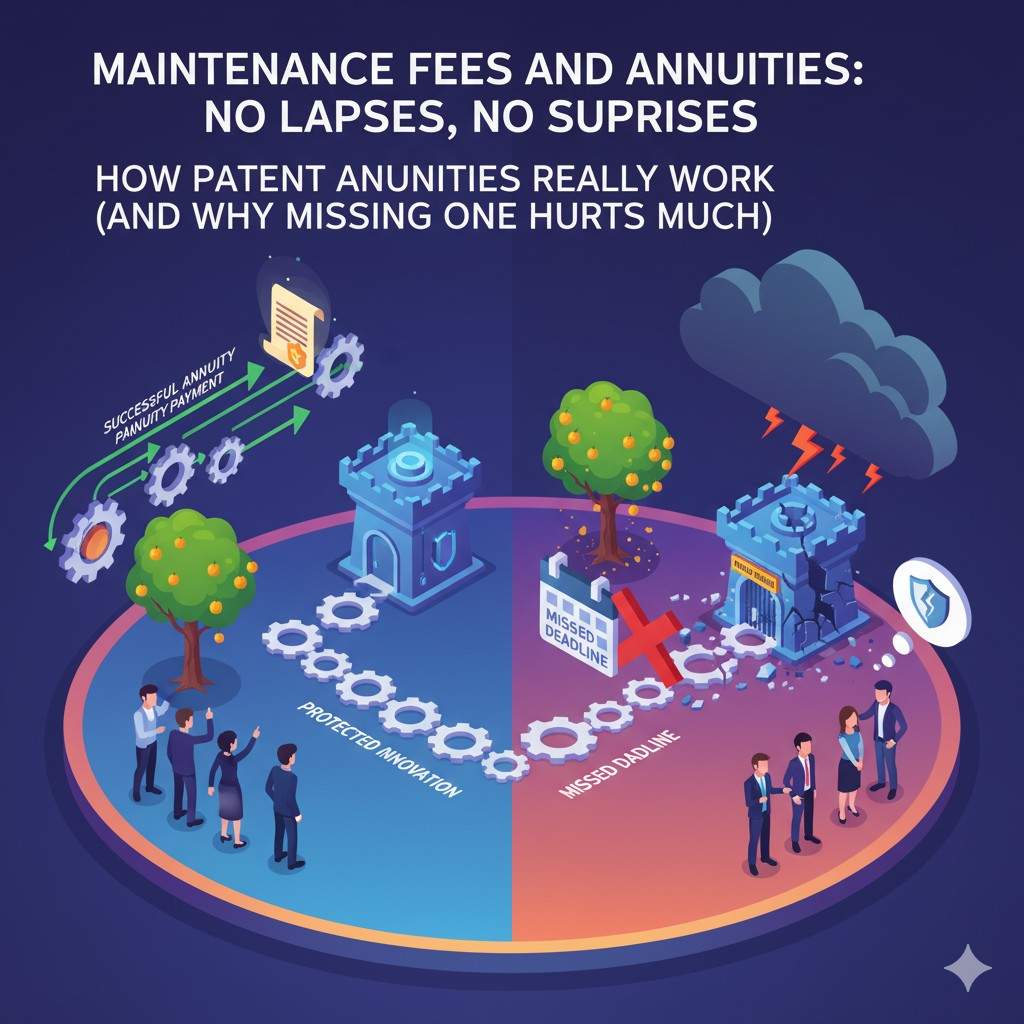 Every fee you pay on time is a step toward a future where your product stands firm against competition and your company grows without avoidable disruptions.
