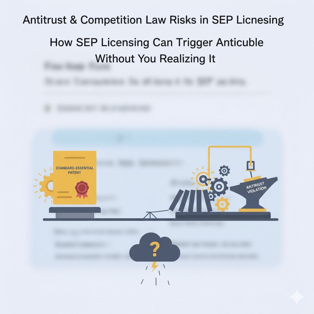 This is where early patent and licensing strategy pays off.