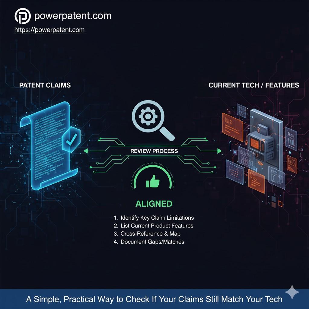 The software helps you track how your product evolves, highlight where claims might need attention, and prepare updates before misalignment becomes a problem. Real attorneys review everything so you are never guessing alone.