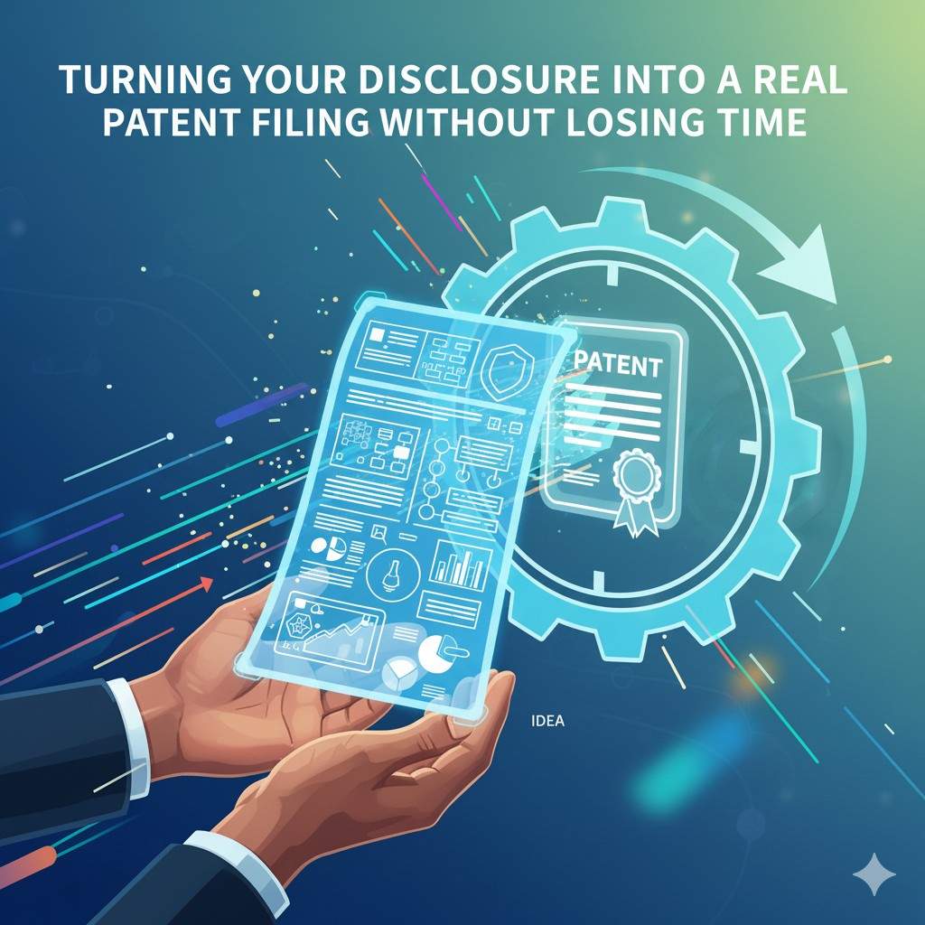 PowerPatent removes those barriers by using smart software to capture your invention cleanly and real attorneys to turn it into a strong patent filing without the traditional delays.