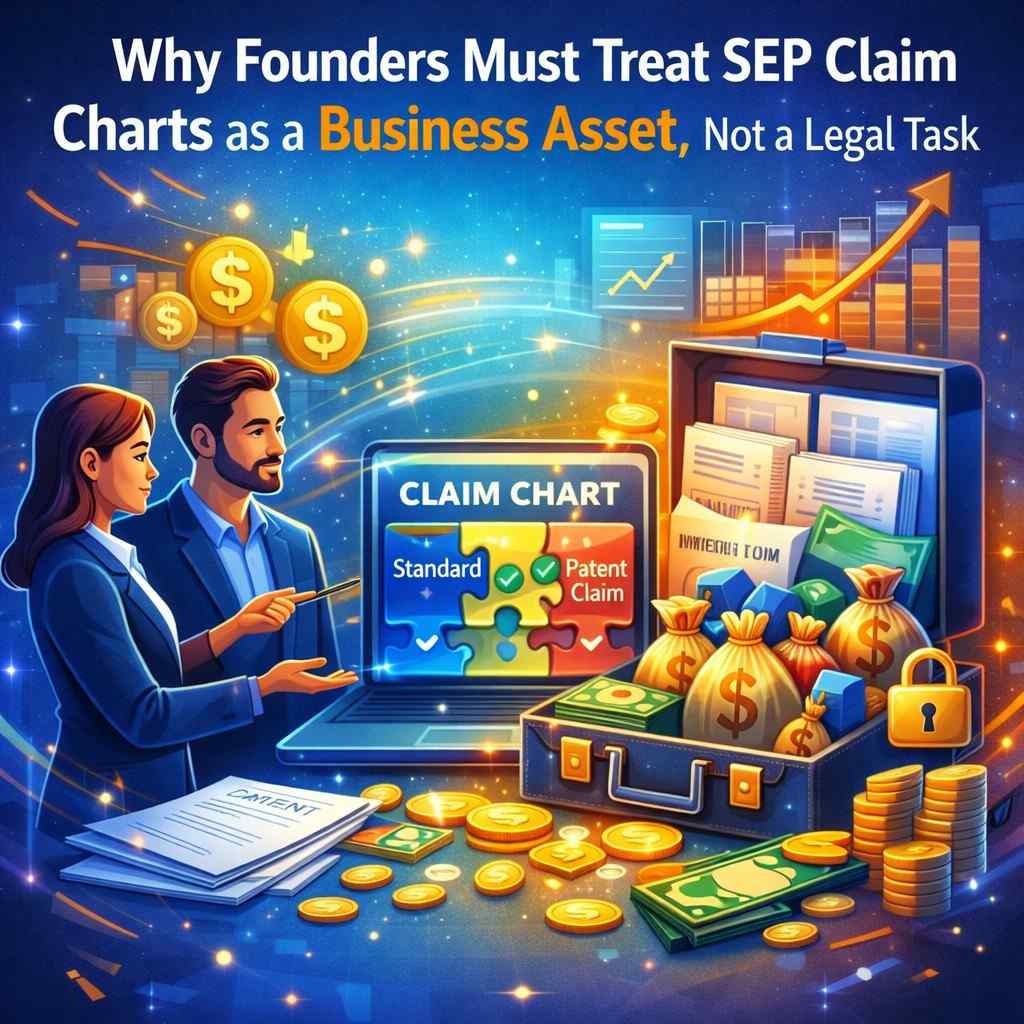 Founders who treat claim charts as assets work in the opposite direction. They build them early, refine them over time, and use them to guide decisions.