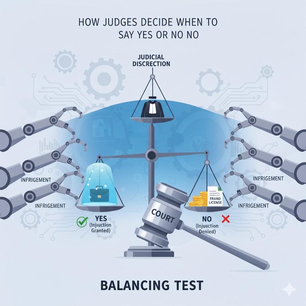 If the harm is slow, abstract, or speculative, injunctions are unlikely. If the harm is immediate and structural, the conversation changes.