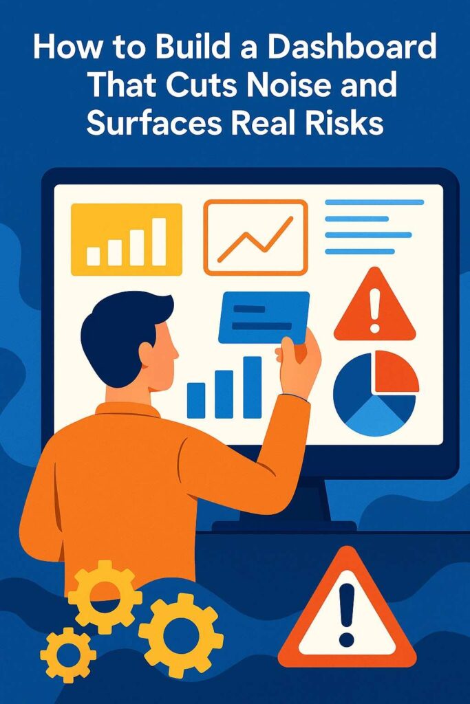 If a data point does not shape a move you will make in the next week or two, it does not belong on the main view. This does not mean the data is useless, only that it does not need to live front and center.