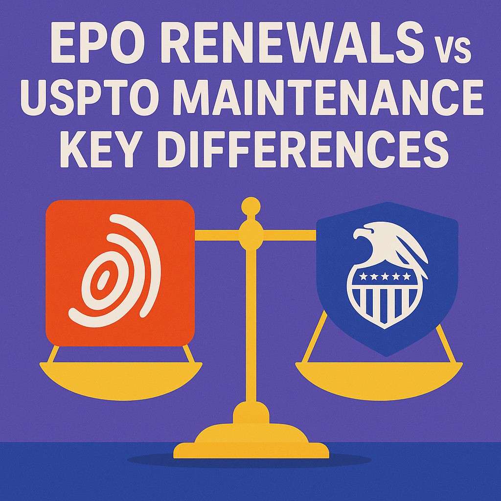EPO Renewals vs USPTO Maintenance: Key Differences