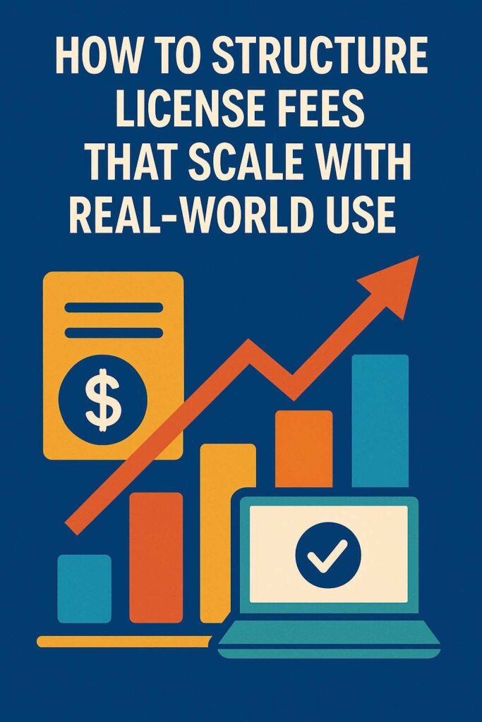 When you tie the fee directly to the impact your invention has on their business, customers immediately see the logic. Instead of debating numbers, you start discussing impact.