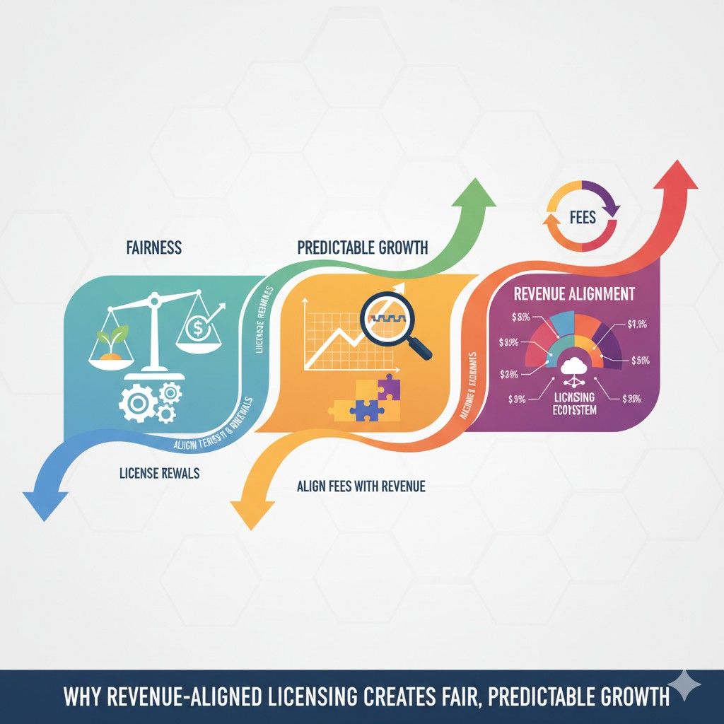 This model also protects you when customers shrink or pivot. If their revenue drops, they pay less. That may sound like a downside, but it is actually a safeguard.