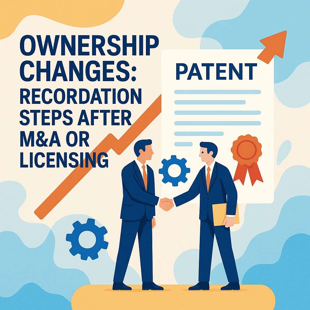 Ownership Changes: Recordation Steps After M&A or Licensing