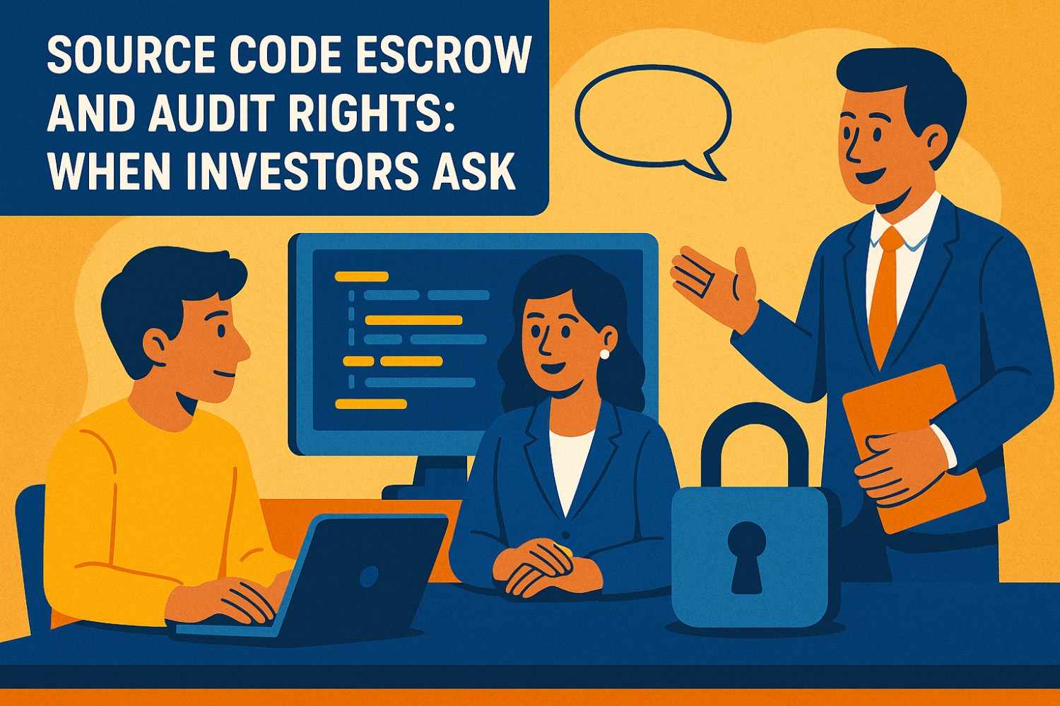 Source Code Escrow and Audit Rights: When Investors Ask