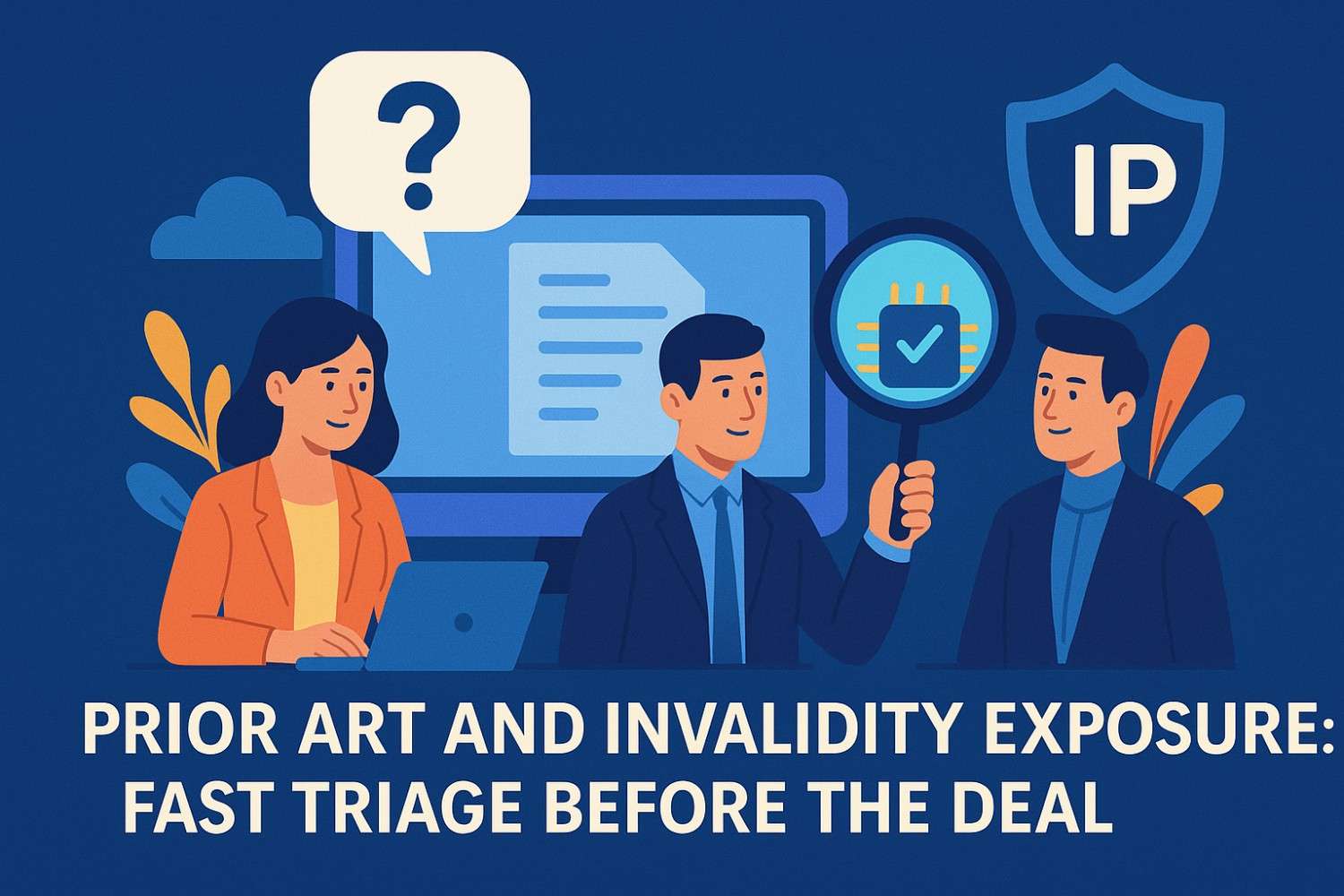 Reduce invalidity risk fast. A quick guide to checking prior art exposure so your patents hold up in diligence.