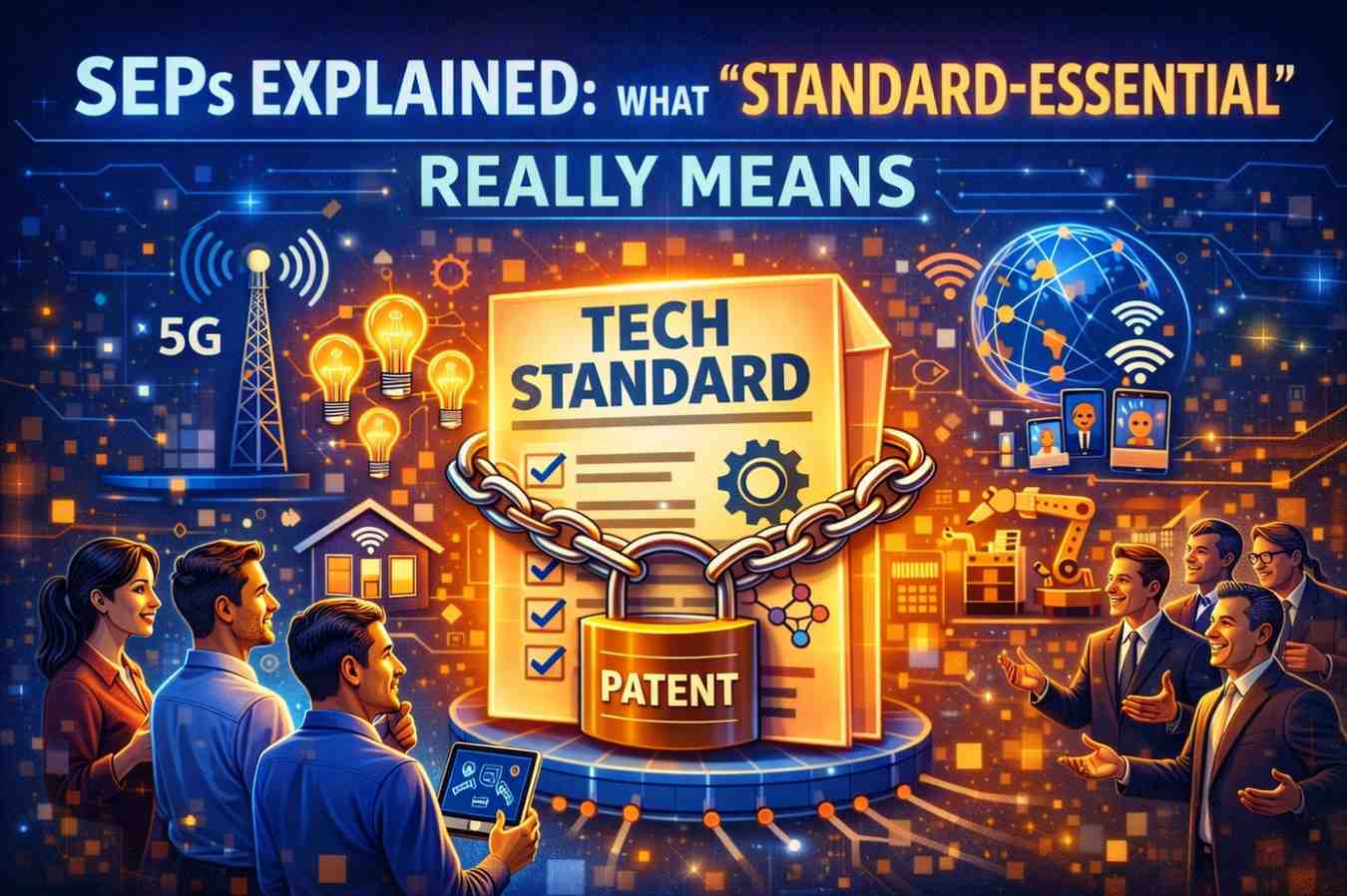 Clear guide to what Standard-Essential Patents are, why they matter, and how they shape tech licensing, compliance, and innovation.