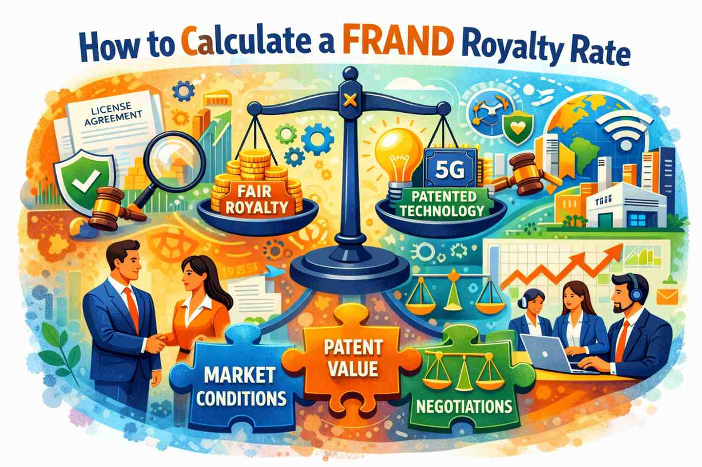How to Calculate a FRAND Royalty Rate