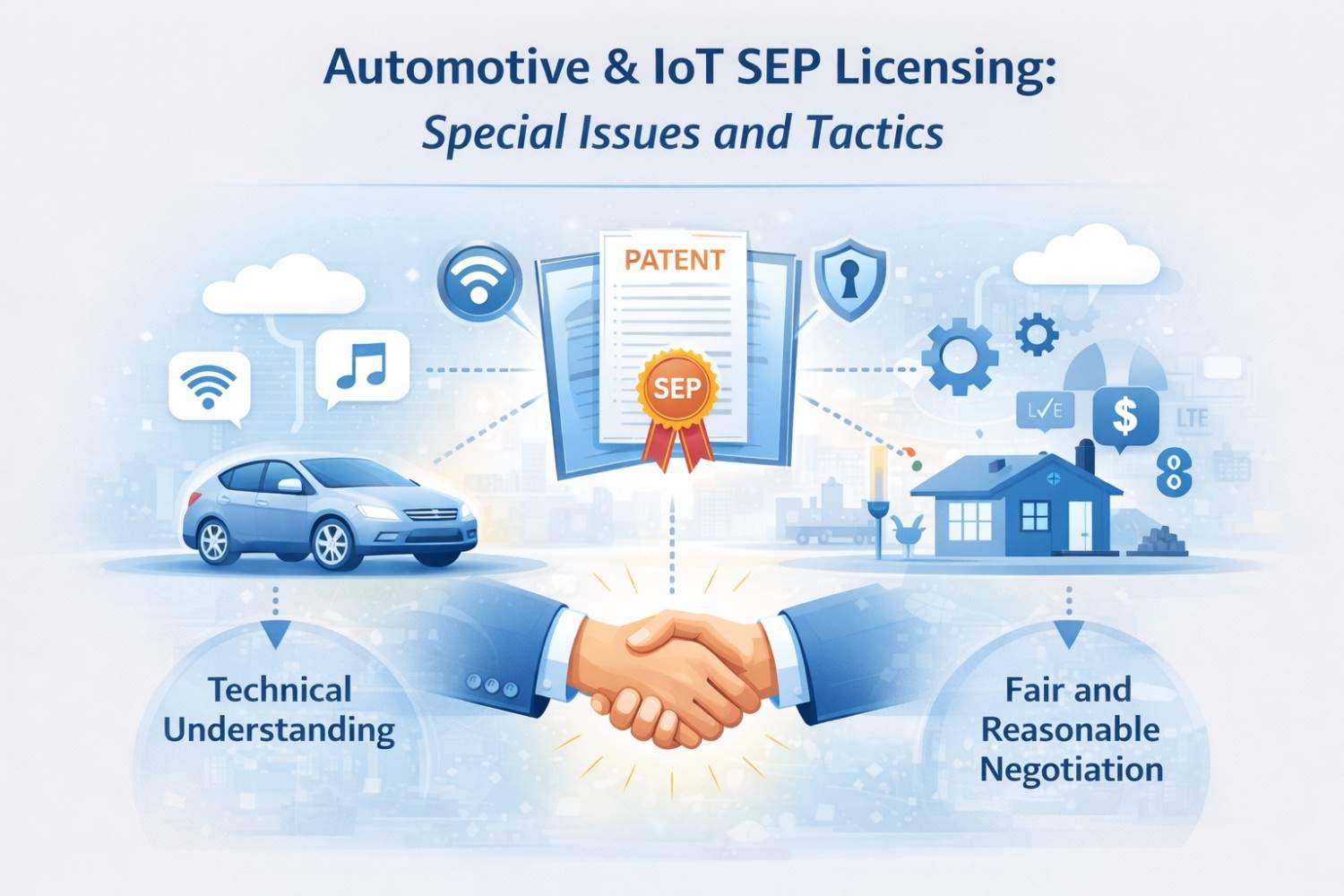 Automotive & IoT SEP Licensing: Special Issues and Tactics