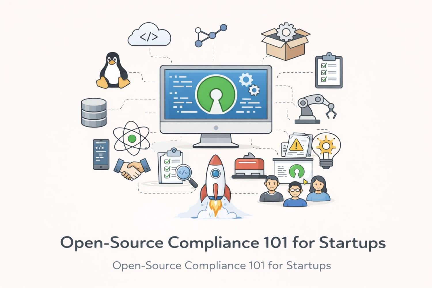 A simple guide to open-source compliance for startups. Learn the basics, avoid legal risks, and ship faster with confidence.