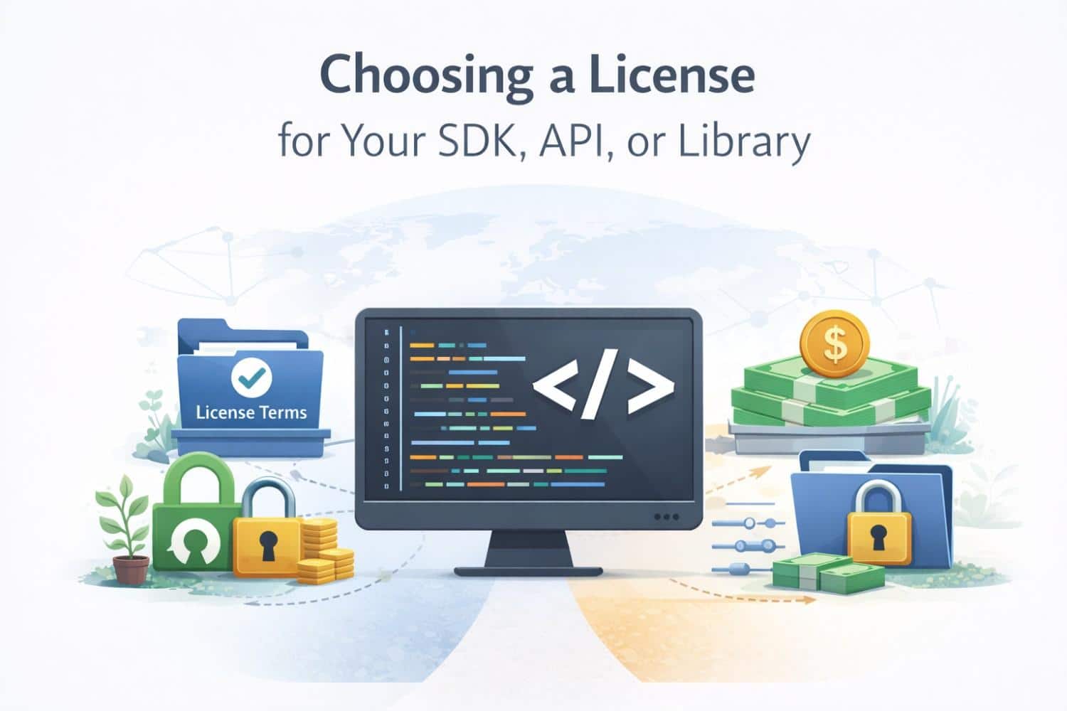 Picking a license for your SDK or API? Learn best practices to protect your IP while encouraging adoption