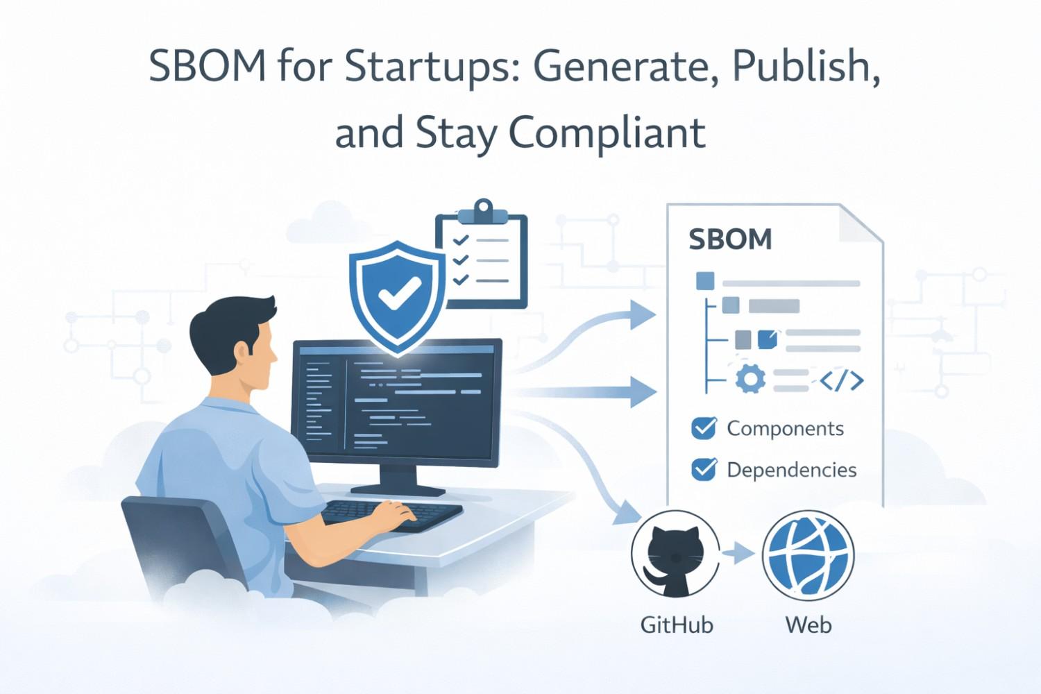 Learn how startups can generate and publish an SBOM to meet compliance needs and speed up enterprise sales.