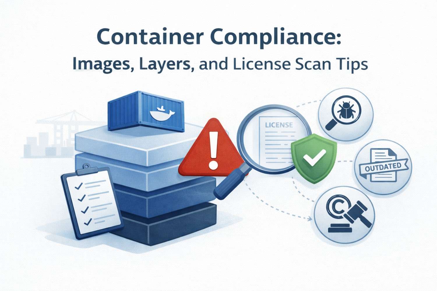 Container Compliance: Images, Layers, and License Scan Tips