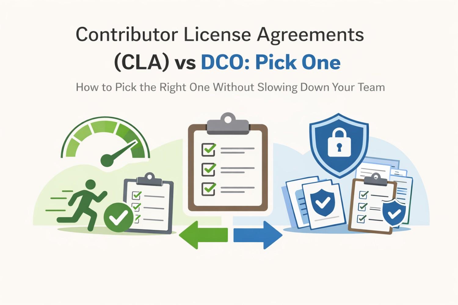 Contributor License Agreements (CLA) vs DCO: Pick One