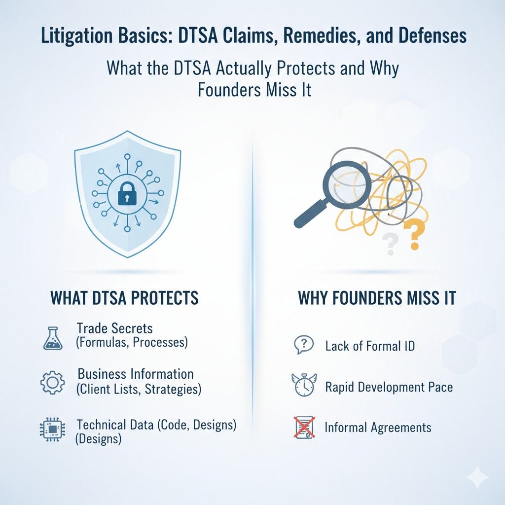 This surprises founders because internally everyone knew it was important. But courts care about proof, not intention.