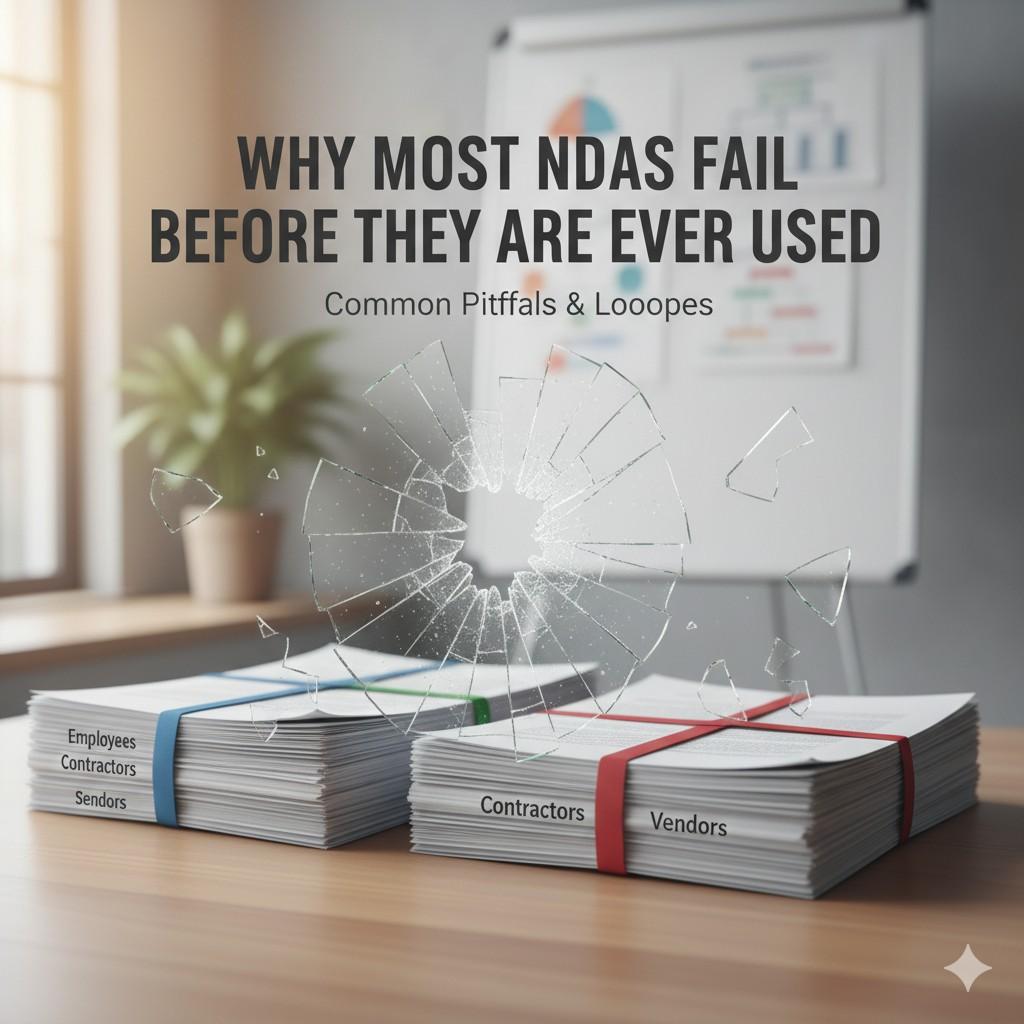 Courts do not enforce intent. They enforce words. If the words are weak, the protection is weak.