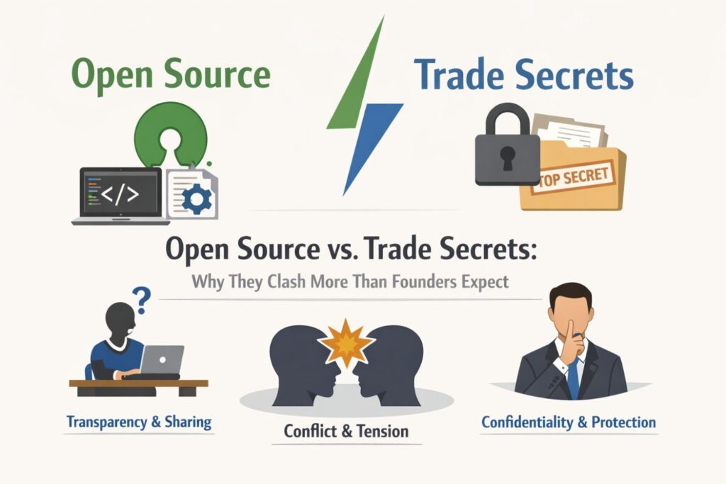 If your secret relies on how open source code is used, modified, or connected, you may already be exposing more than you think.