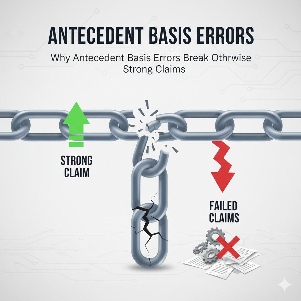 This leads to office actions that slow prosecution. More importantly, it forces you to rewrite claims later, often under pressure and with less flexibility.