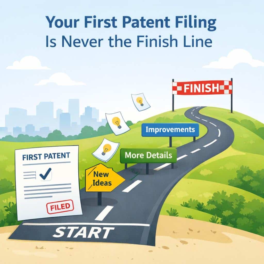 If your patent does not reflect how your product actually works, then on paper, you are protecting an old version of your company. That gap widens fast.