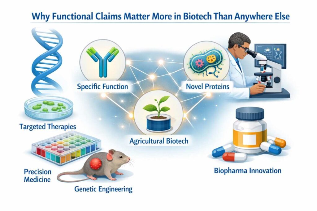 If a patent only names one structure, it is easy for others to step around it. They change the shape just enough and keep the function. From a business point of view, that is a disaster.