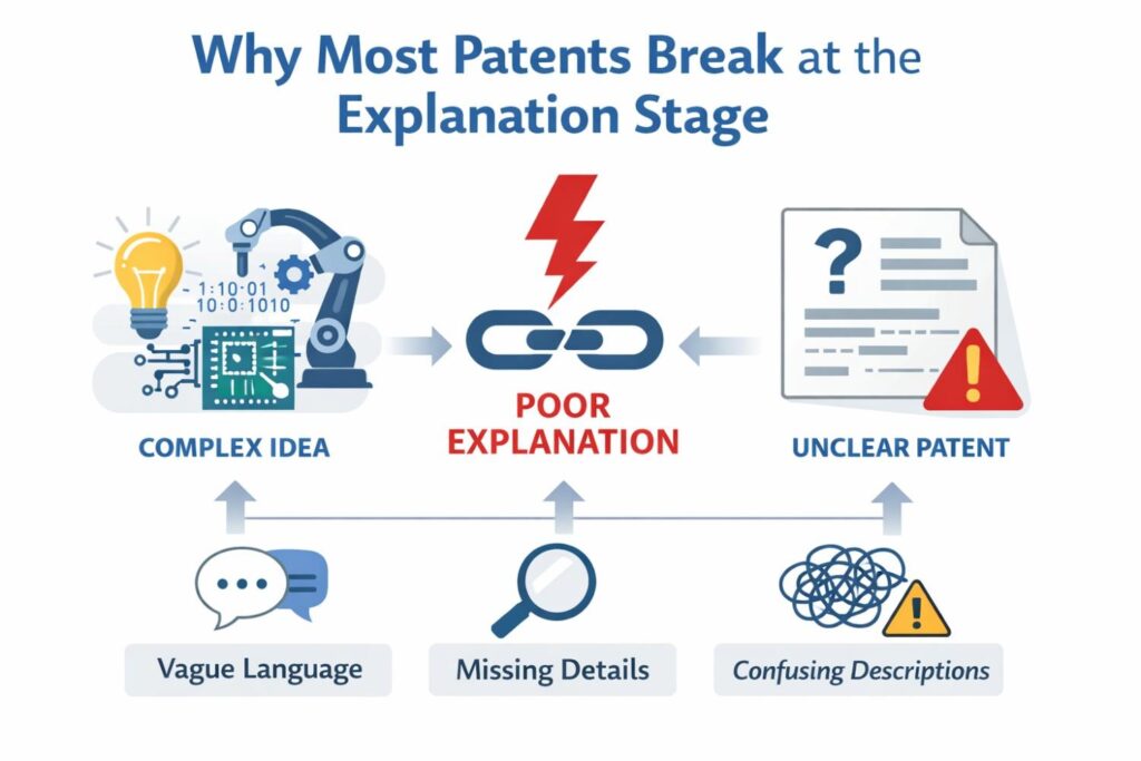 If the explanation assumes shared context, the patent is already weaker than you think.
