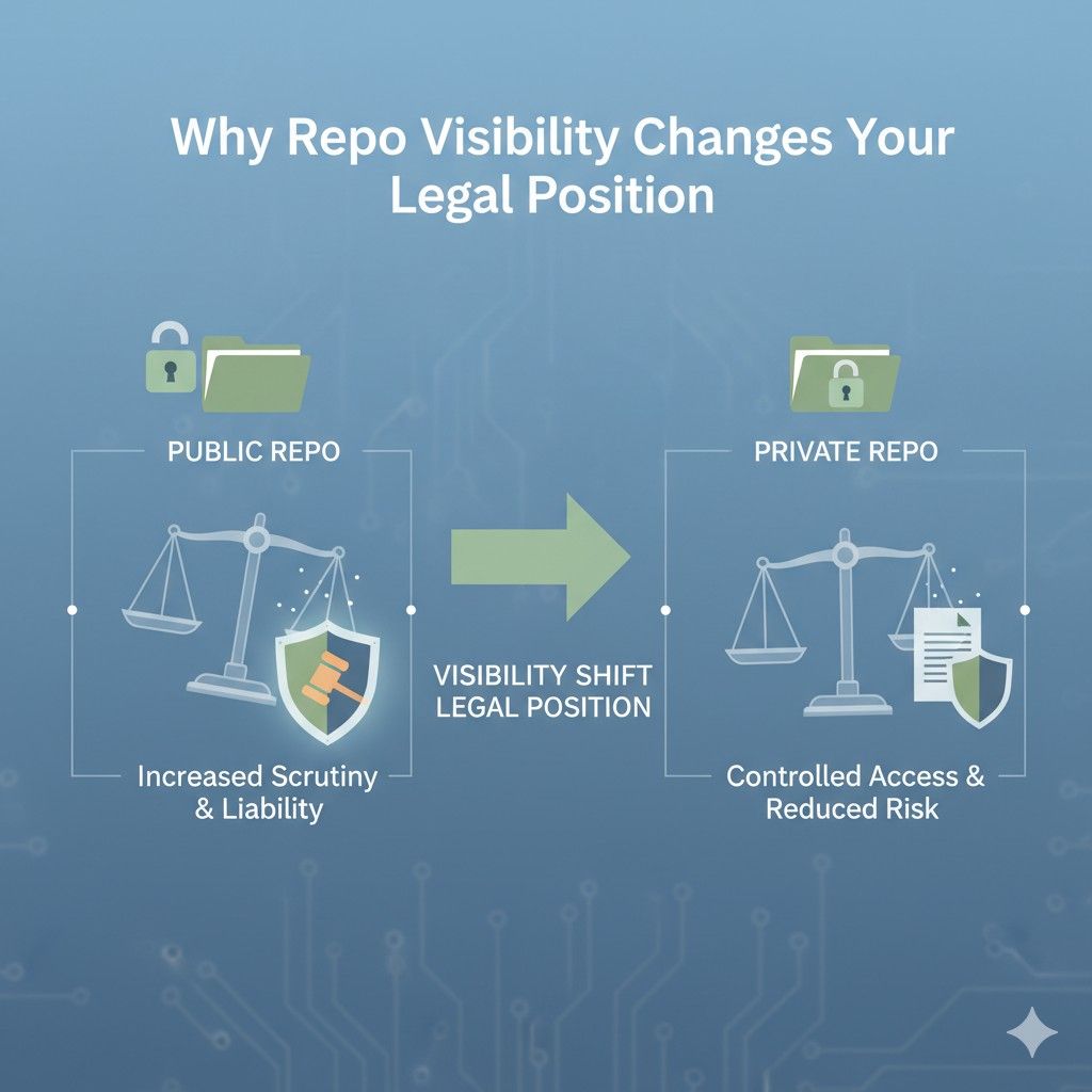 Others can point to it. Investors will review it. Competitors can study it. Regulators and acquirers may rely on it as a source of truth. Treating visibility casually is how teams accidentally weaken their own position.