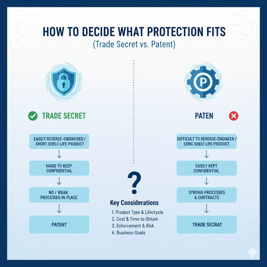 If you are experimenting, iterating, and still searching for product-market fit, early patents can still help, but they should be flexible and aligned with your direction.