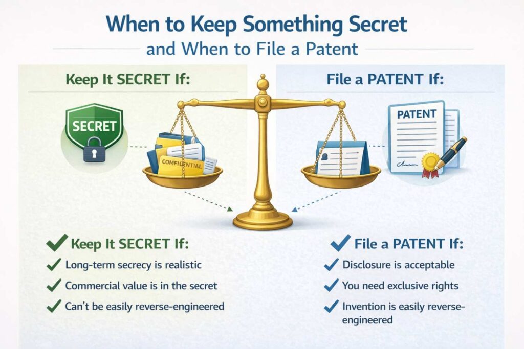 Keeping things internal gives you freedom. You can experiment without committing to a public version of your idea. You can pivot without explaining old decisions. You can refine without rushing paperwork.